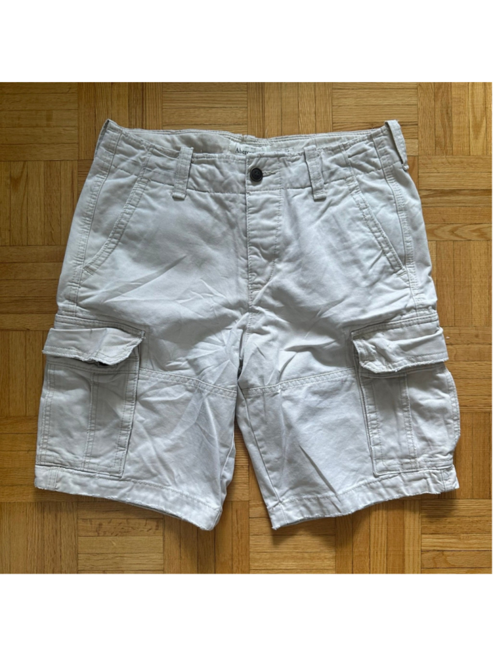Vintage Abercrombie & Fitch cargo shorts Y2k Size 31 Surplus Utlity
